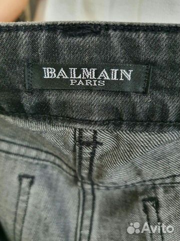 Джинсы Balmain оригинал. европейский 36 размер
