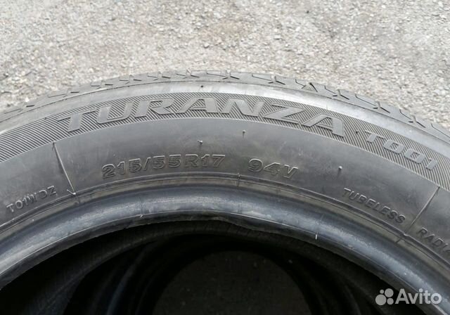 215 55 R17 Bridgestone radial tubeless