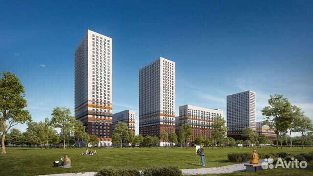 1-к квартира, 41.7 м², 33/33 эт. 1-к квартира, 41.7 м², 33/33 эт.