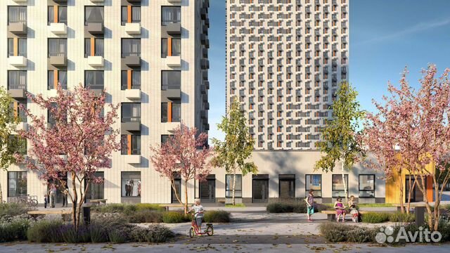 1-к квартира, 40.1 м², 8/31 эт.