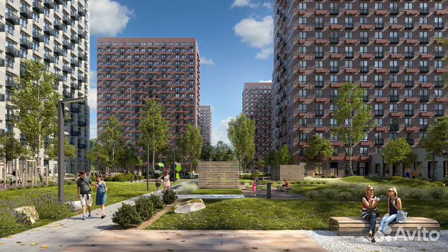 1-к квартира, 40.1 м², 9/20 эт. 1-к квартира, 40.1 м², 9/20 эт.