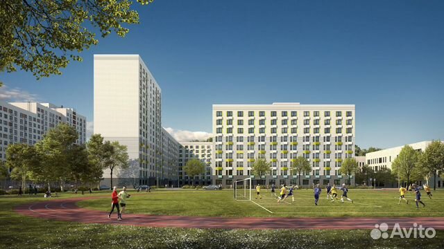 2-к квартира, 52.2 м², 21/22 эт.