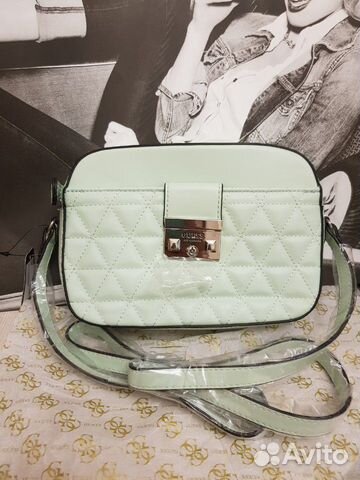 Сумка Guess новая мятная Сумка Guess новая мятная