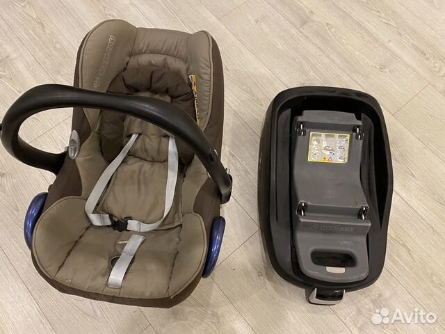 Автокресло maxi cosi cabriofix и база FamilyFix