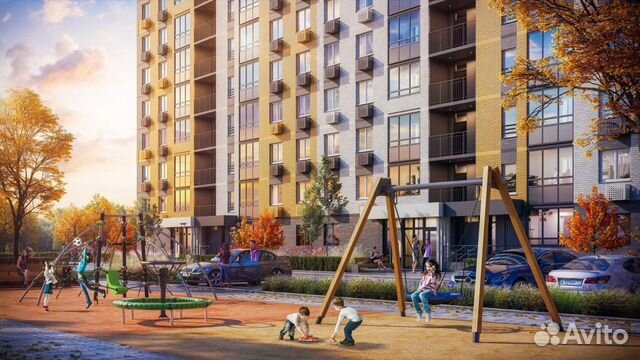2-к квартира, 54.8 м², 6/17 эт.