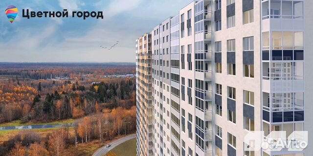 1-к квартира, 36.4 м², 9/25 эт. 1-к квартира, 36.4 м², 9/25 эт.