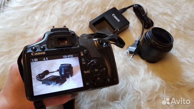 Canon 450D + Объективы EF-S 55-250mm и EF 50m Canon 450D + Объективы EF-S 55-250mm и EF 50m