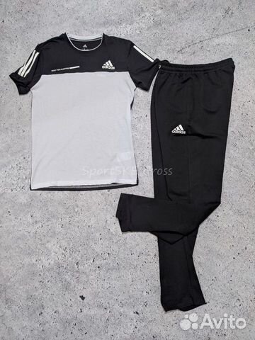 Спортивный костюм adidas футболка + штаны