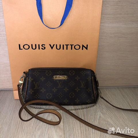 Сумка клатч Louis Vuitton Eva Monogam оригинал Сумка клатч Louis Vuitton Eva Monogam оригинал