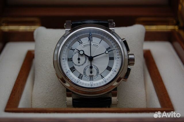 Часы Breguet Marine Chronograph White Gold Часы Breguet Marine Chronograph White Gold