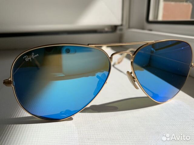 Солнцезащитные очки Ray Ban Aviator (Blue) Солнцезащитные очки Ray Ban Aviator (Blue)