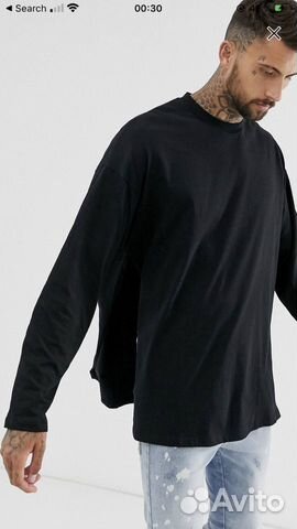 Лонгслив с разрезами ASOS Лонгслив с разрезами ASOS