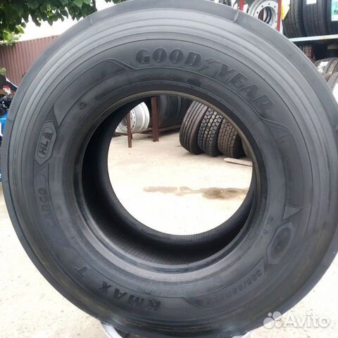 Грузовые шины 385/65 R22.5 Goodyear Kmax T (164k) Грузовые шины 385/65 R22.5 Goodyear Kmax T (164k)