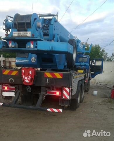 Аренда кран 25 т. 31 м