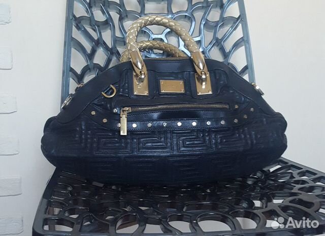 Сумка versace оригинал кожа 1я линия италия