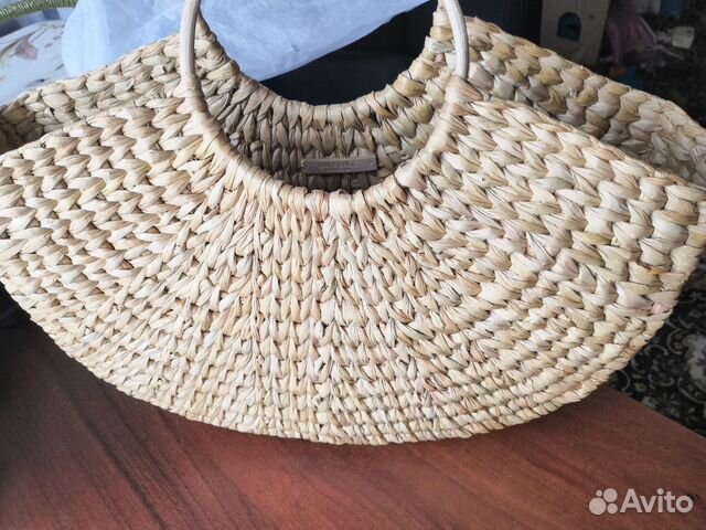 Сумка Zara, сумка из ротанга