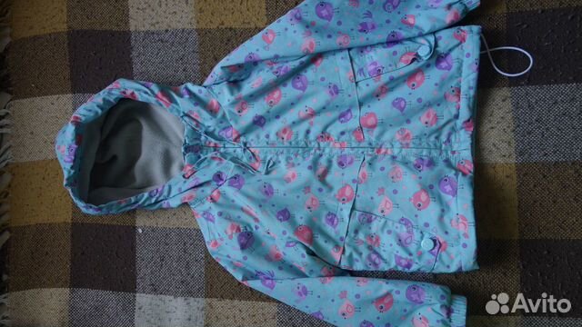 Ветровка для девочки Fun time (86 размер) Ветровка для девочки Fun time (86 размер)