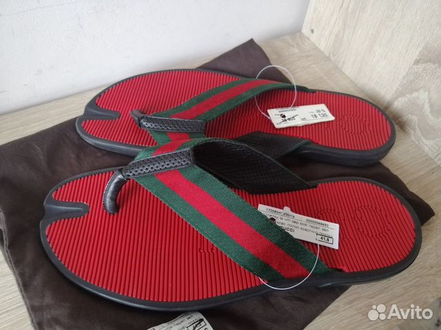 Шлепанцы gucci. Новые, оригинал. 42 раз
