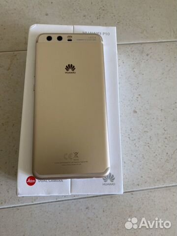 Телефон Huawei P10 32 GB цвет золотистый