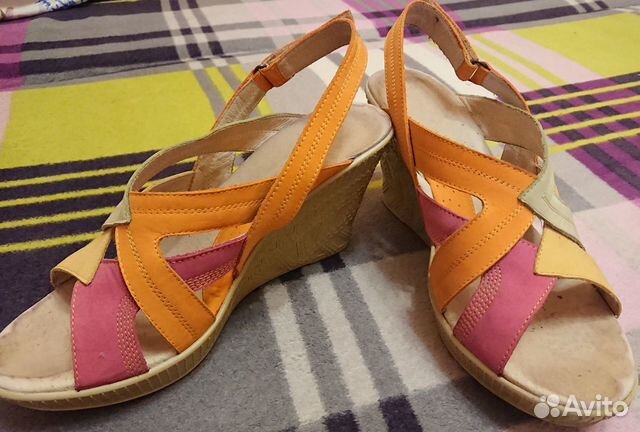 Босоножки на платформе