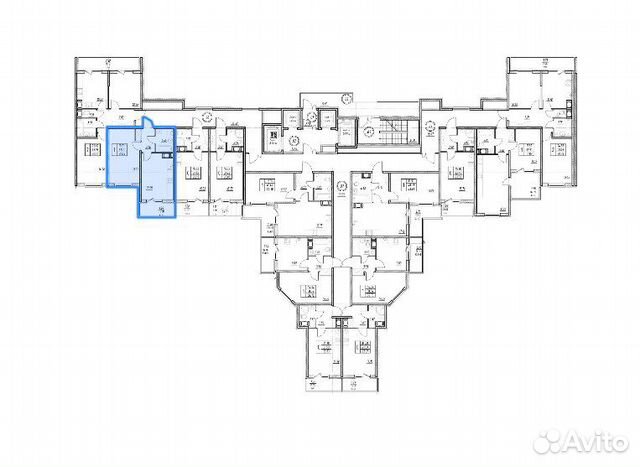 1-к квартира, 37.7 м², 12/24 эт.