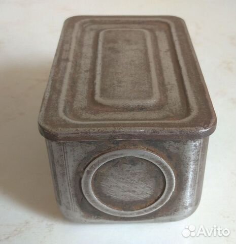 Металлическая Коробка СССР. 8х13,5см Металлическая Коробка СССР. 8х13,5см