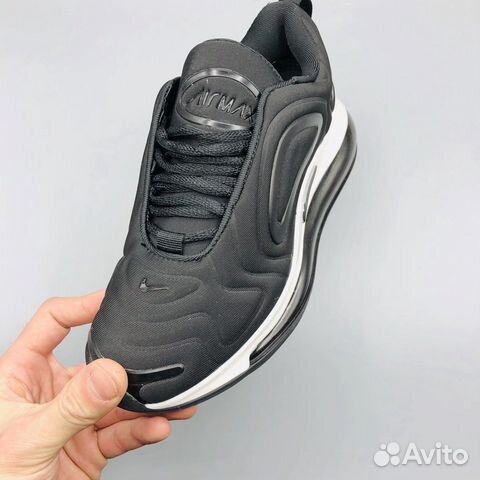 Кроссовки Nike Air Max 720 черные с белым Кроссовки Nike Air Max 720 черные с белым