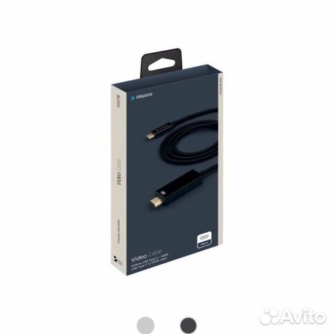 Кабель Deppa USB-C - hdmi Новый Кабель Deppa USB-C - hdmi Новый