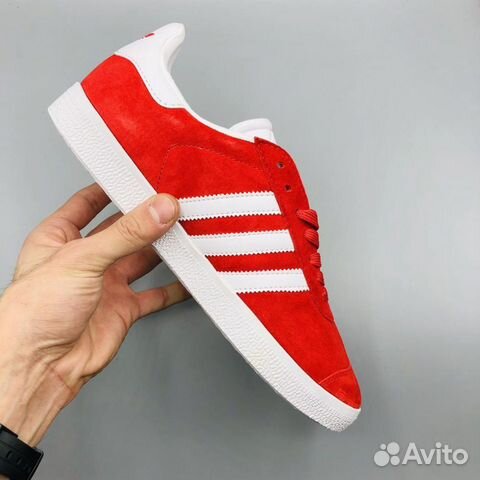 Кроссовки Adidas Gazelle красные Кроссовки Adidas Gazelle красные