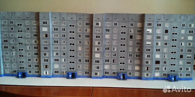 Изготовление макетов из бумаги/картона, пластика