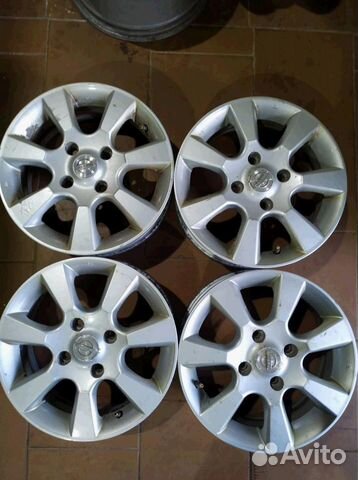 Диски бу литые R15 LU на Nissan