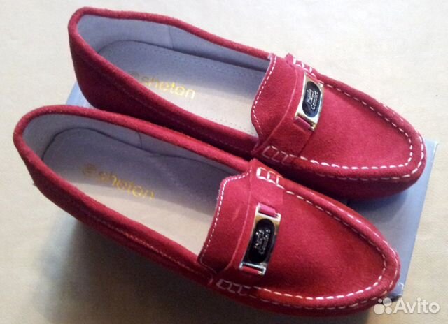 Женские туфли-мокасины, 39