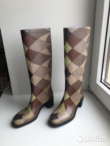 Сапоги резиновые Pucci оригинал Сапоги резиновые Pucci оригинал