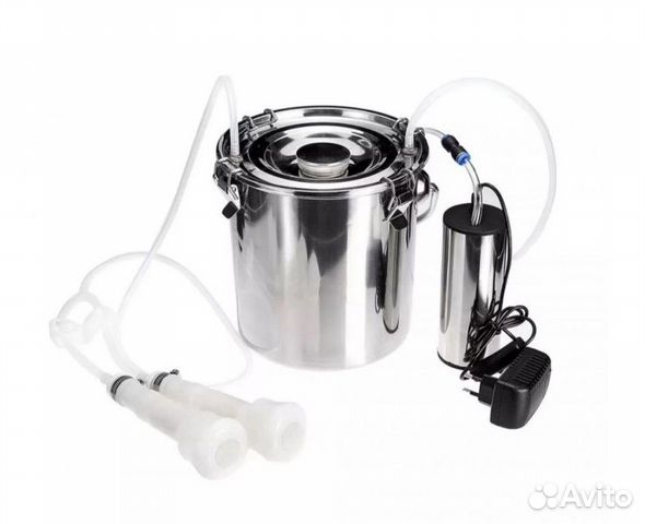 Электрический доильный аппарат для коз на 5 литров