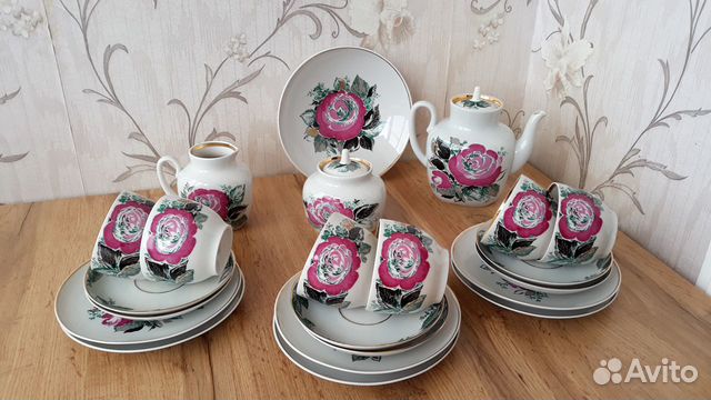 Сервиз лфз Розовый куст