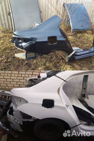 Крыло заднее правое Ситроен С4В7 Citroen C4B7седан