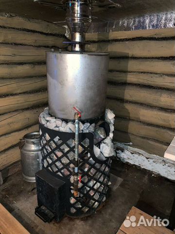 Банная печь Вертикаль 500вт с сеткой