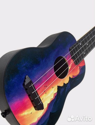 Новая укулеле Flight TUS Sunset + чехол. Доставка