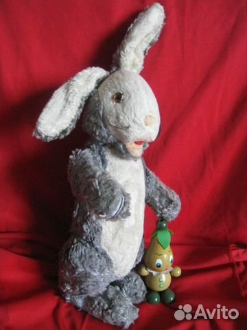 Кукла СССР / мишка заяц чебурашка плюш