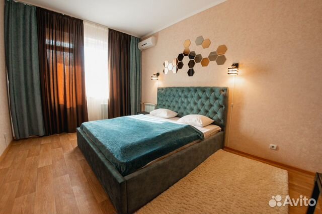 

1-к. квартира, 44 м², 2 кровати