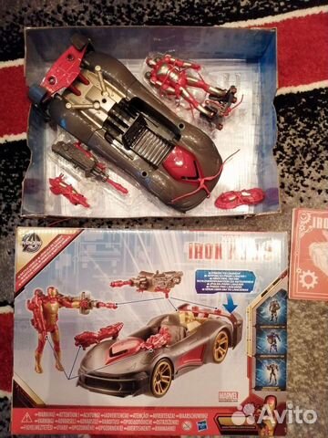 Конструктор, железный человек и модель грузовика