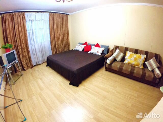 

1-к. квартира, 39 м², 2 кровати