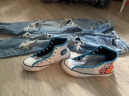 Кеды Converse 36,5 размер 23 см