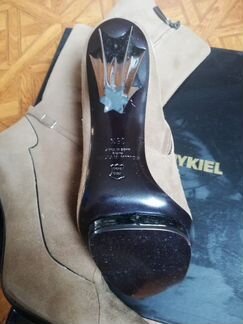 Батильоны Sonia Rykiel замшевые 38 1/2 новые