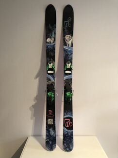 Лыжи icelantic oracle + Крепления Salomon STH13