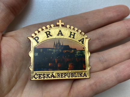 Магнит на холодильник Прага
