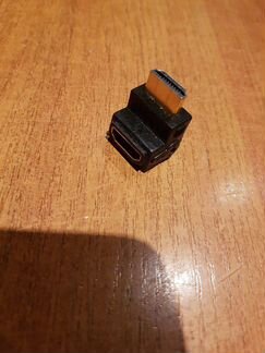 Угловой Г-образный переходник Hdmi hdmi