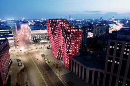 Апартаменты-студия, 39.2 м², 6/19 эт.