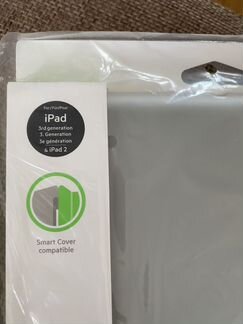 Новый клик- кейс чехол для iPad 2 (серый и прозрач