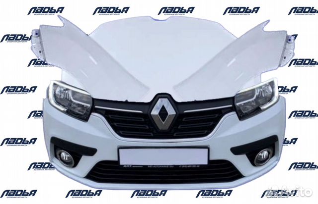 Передний бампер Renault Logan 2018